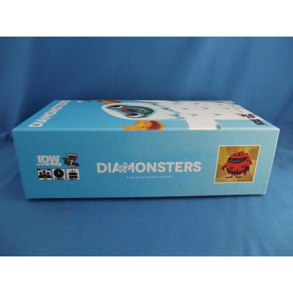 DIAMONSTERS Card Game by IDW Games, Pandasaurus, Used, Complete In Box - Picture 3 of 5